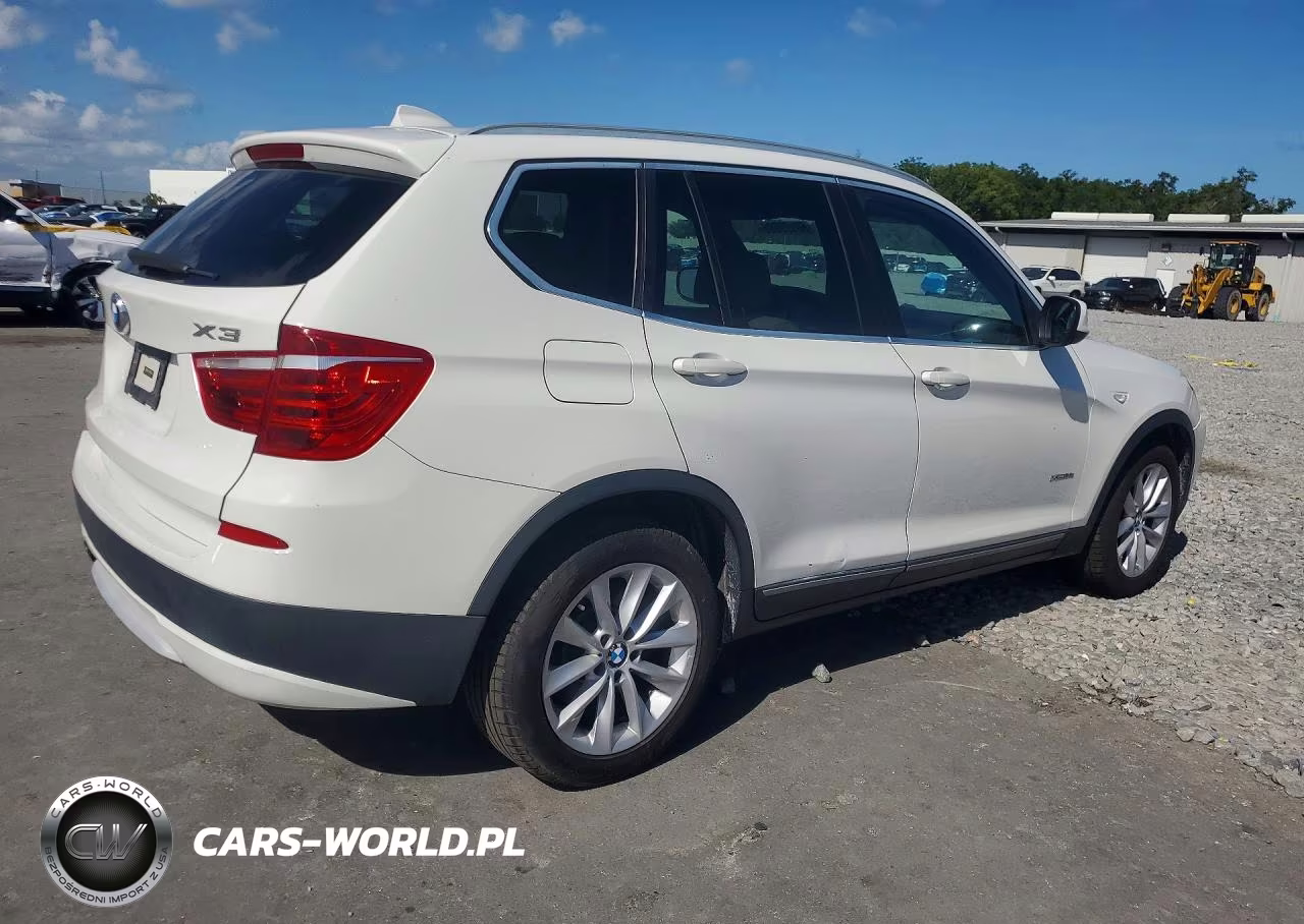 2013 BMW X3 xDrive28I VIN:5UXWX9C50D0A19933 - 3