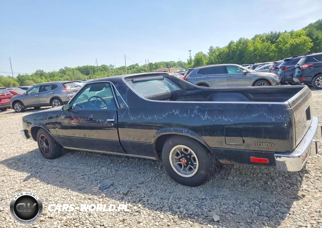 1987 Chevrolet El Camino VIN:3GCCW80H4HS915583 - 2