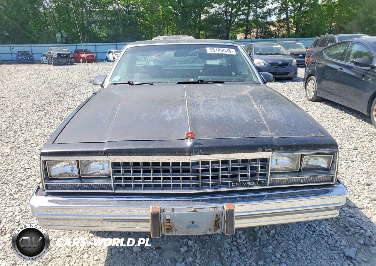 1987 Chevrolet El Camino VIN:3GCCW80H4HS915583 - 5