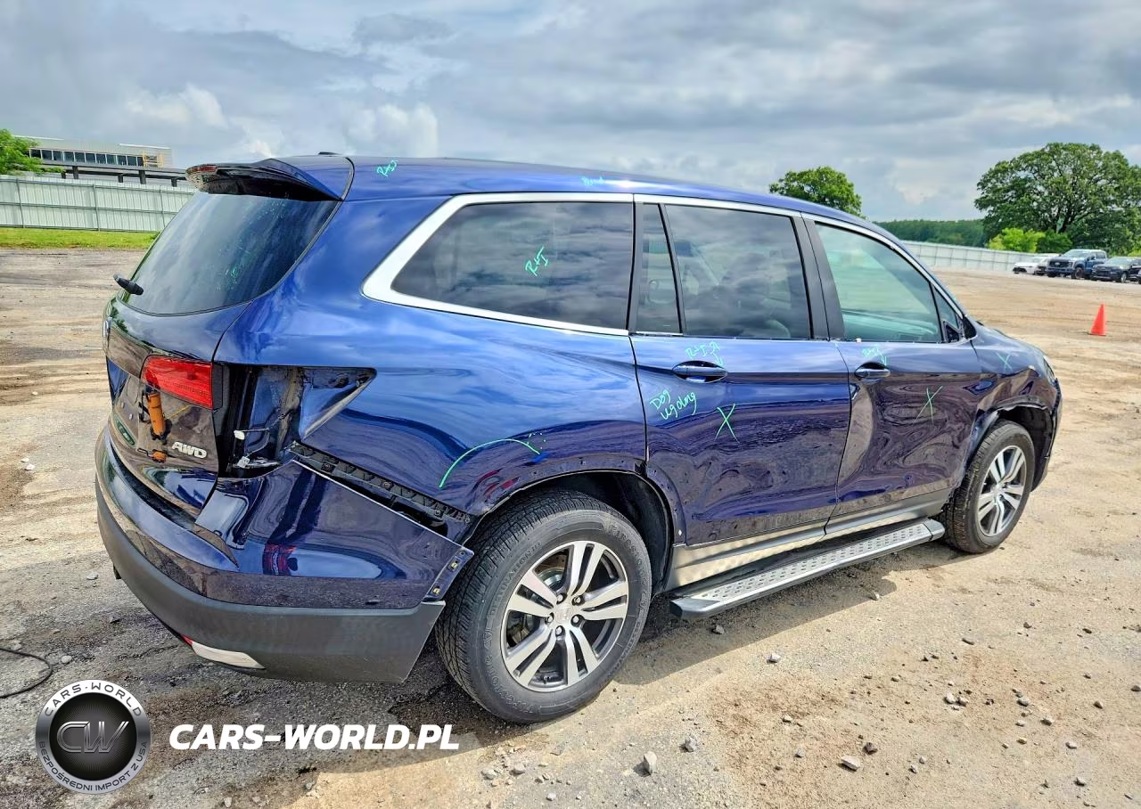 2018 Honda Pilot Ex VIN:5FNYF6H39JB051972 - 3
