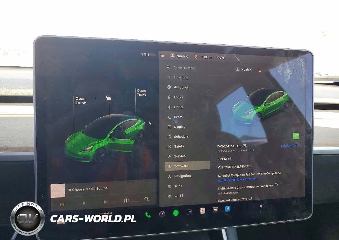 2020 Tesla Model 3 VIN:5YJ3E1EA8LF504775 - 9