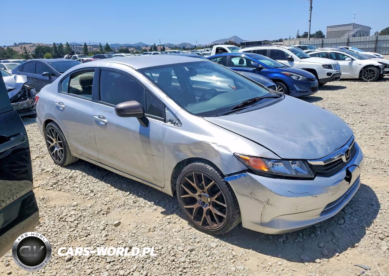 2012 Honda Civic Hybrid VIN:JHMFB4F28CS010402 - 4