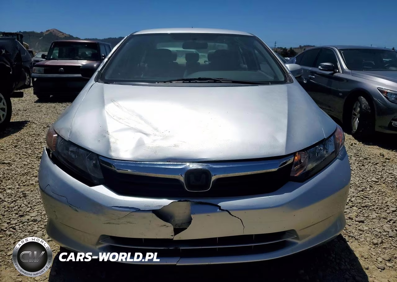 2012 Honda Civic Hybrid VIN:JHMFB4F28CS010402 - 5
