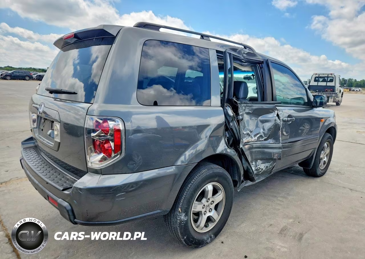 2008 Honda Pilot Exl VIN:5FNYF28788B009668 - 3