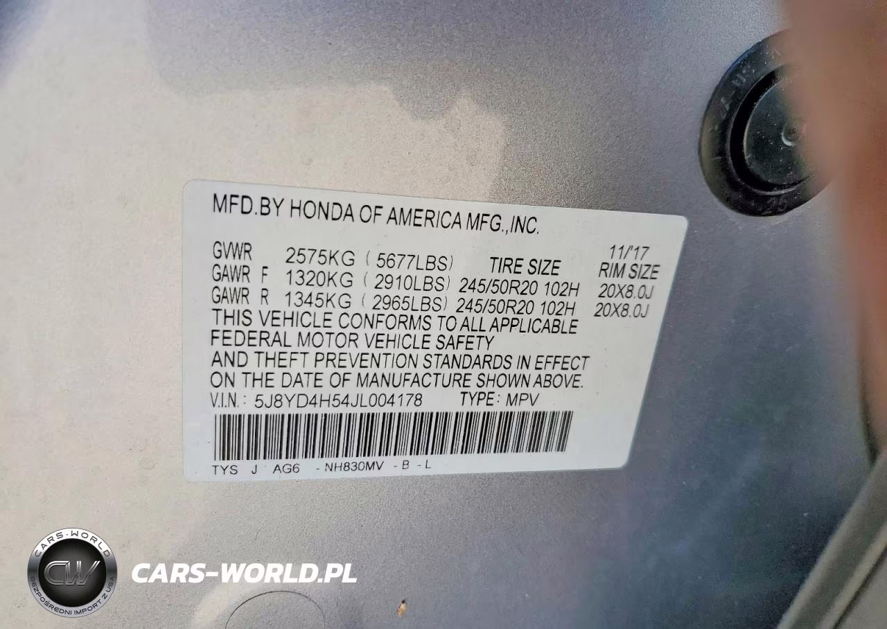 2018 Acura Mdx Technology VIN:5J8YD4H54JL004178 - 13