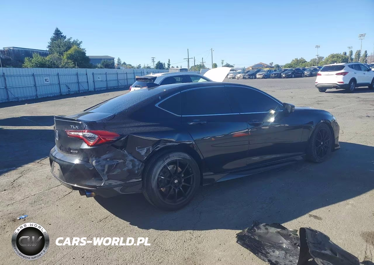 2021 Acura Tlx Advance VIN:19UUB6F69MA000767 - 3