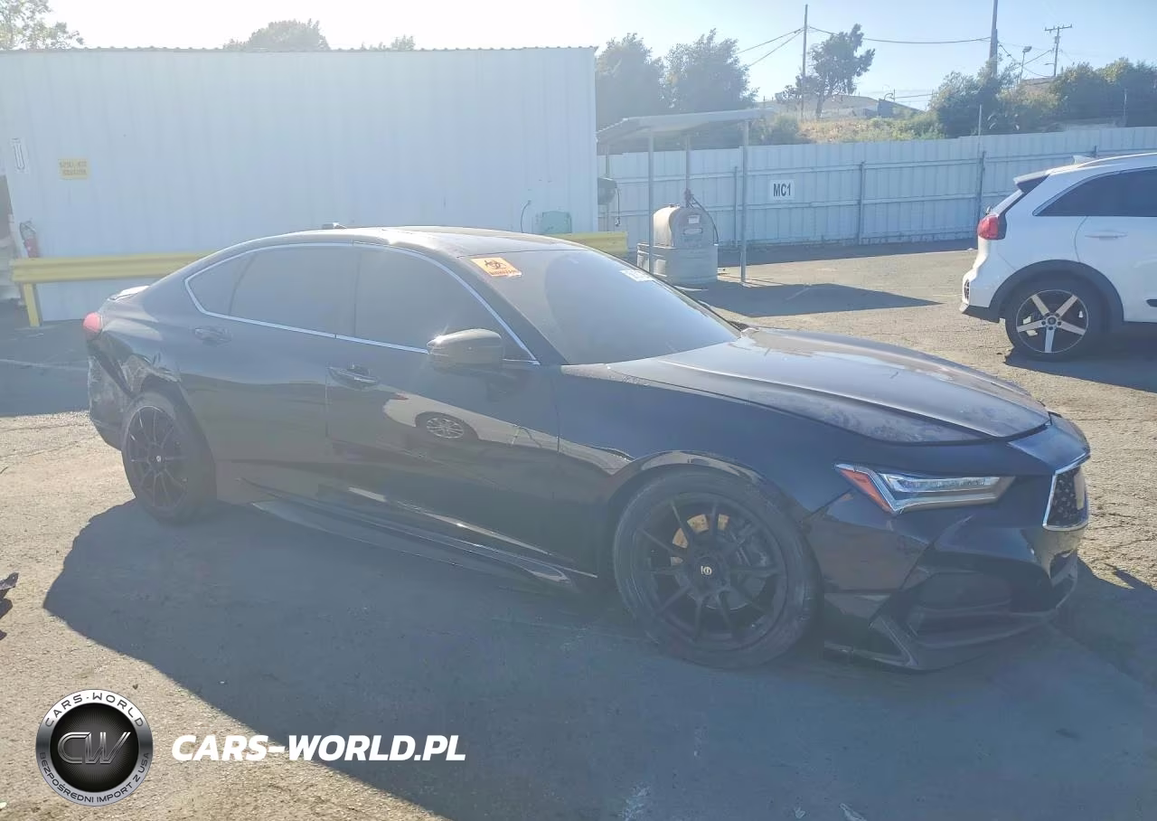 2021 Acura Tlx Advance VIN:19UUB6F69MA000767 - 4