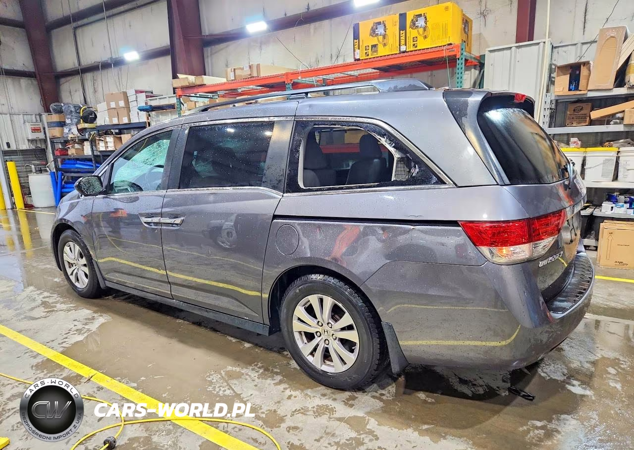 2014 Honda Odyssey Exl VIN:5FNRL5H61EB044778 - 2