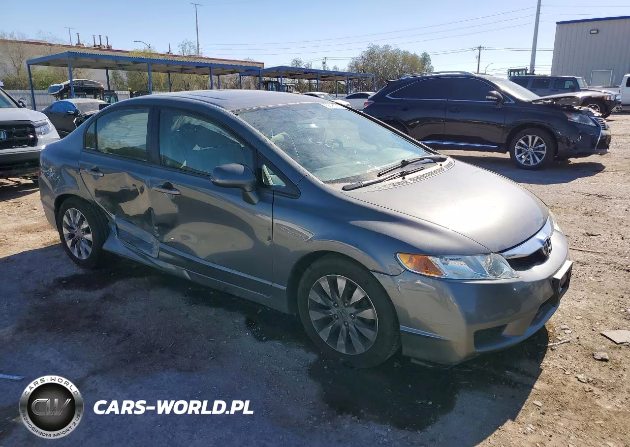 2009 Honda Civic Ex VIN:2HGFA16899H315755 - 4