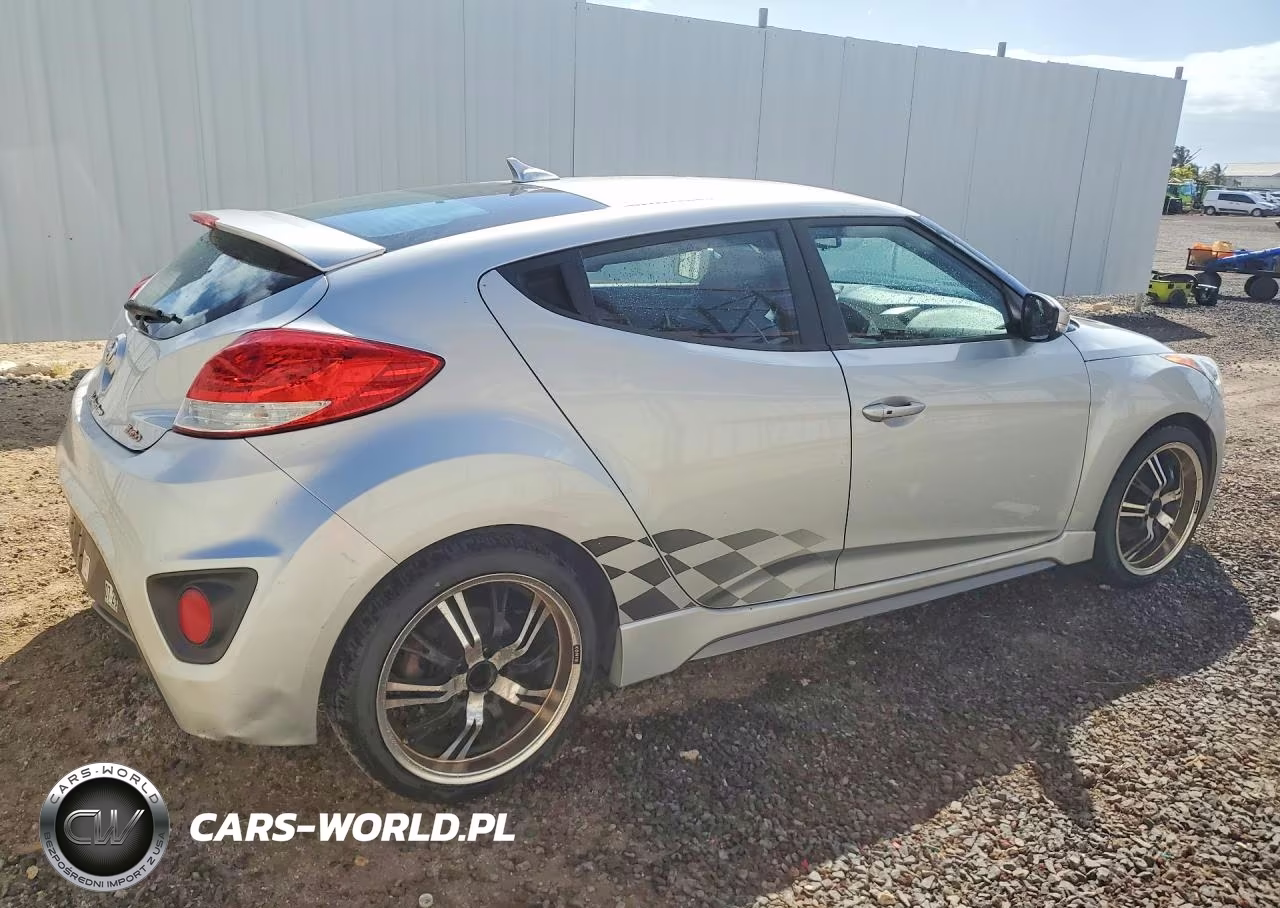 2015 Hyundai Veloster Turbo VIN:KMHTC6AE8FU249208 - 3