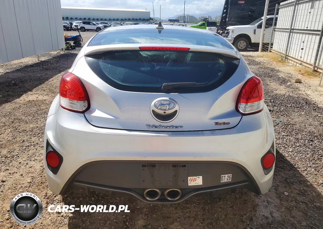 2015 Hyundai Veloster Turbo VIN:KMHTC6AE8FU249208 - 6