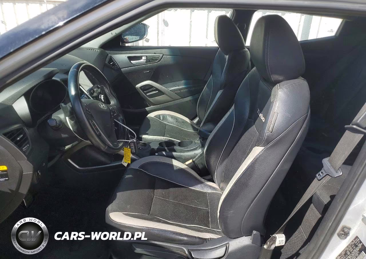 2015 Hyundai Veloster Turbo VIN:KMHTC6AE8FU249208 - 7