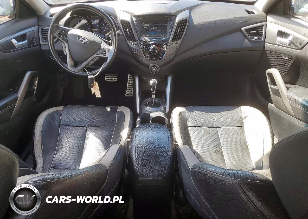 2015 Hyundai Veloster Turbo VIN:KMHTC6AE8FU249208 - 8