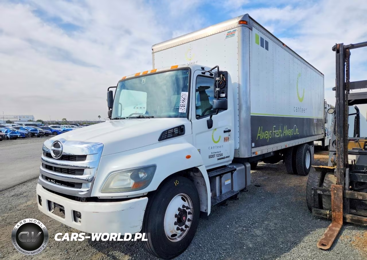 2014 Hino 258-268 Box Truck VIN:5PVNE8JT5E4S55757 - 2