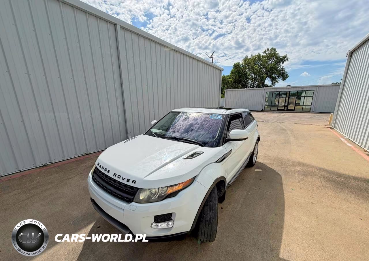 2012 Land Rover Range Rover Evoque Pure Premium VIN:SALVR1BG3CH641136 - 2