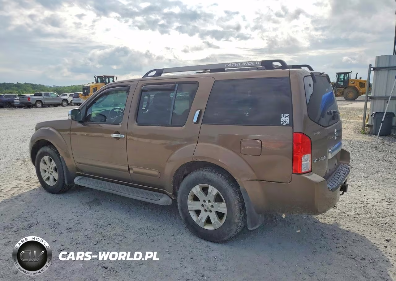 2005 Nissan Pathfinder Le-Se-Xe VIN:5N1AR18W05C716293 - 2