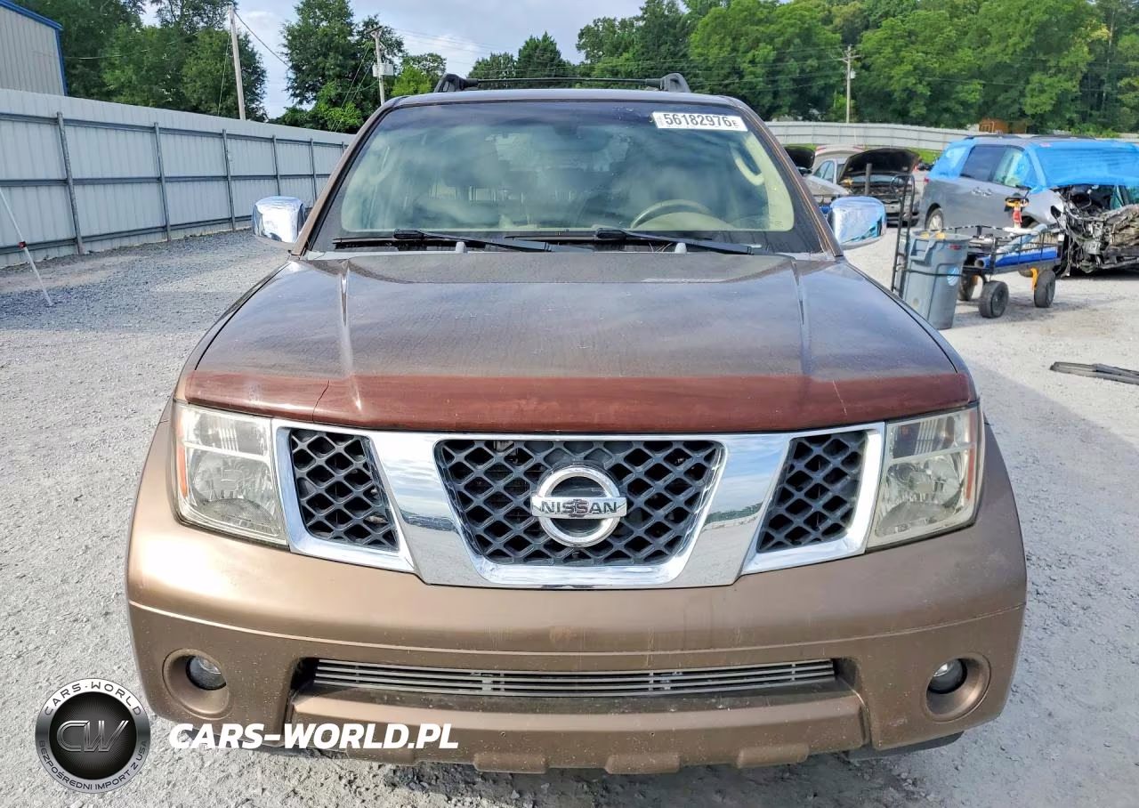 2005 Nissan Pathfinder Le-Se-Xe VIN:5N1AR18W05C716293 - 5