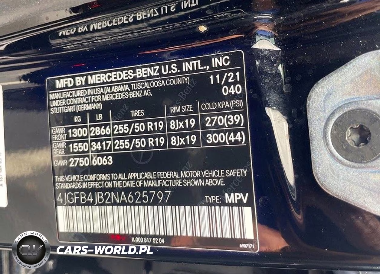 2022 Mercedes-Benz Gle 350 VIN:4JGFB4JB2NA625797 - 10