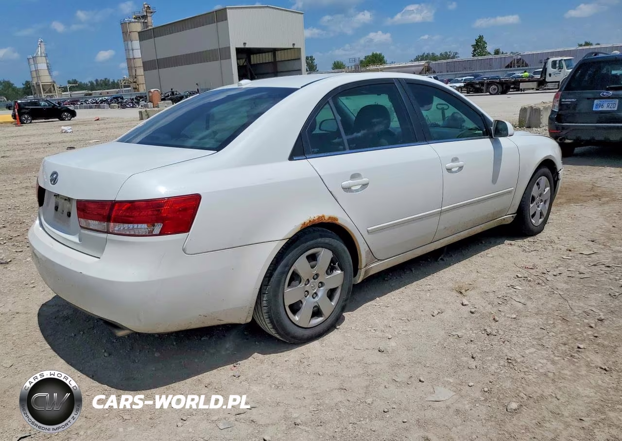 2008 Hyundai Sonata Gls VIN:5NPET46F48H321831 - 3