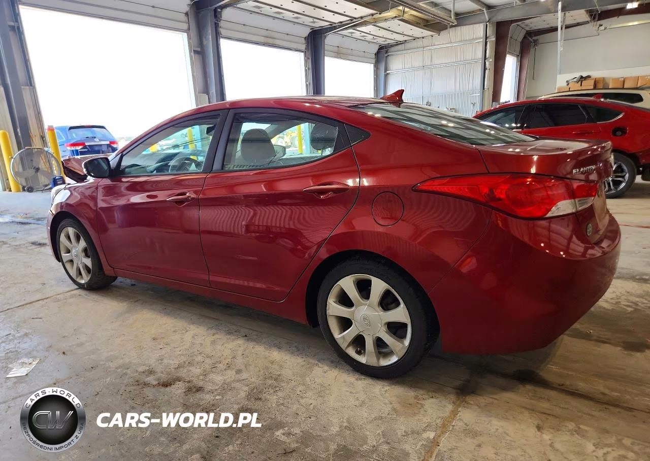 2012 Hyundai Elantra Limited VIN:KMHDH4AE7CU308884 - 2