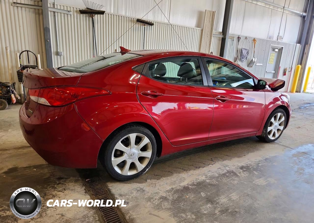 2012 Hyundai Elantra Limited VIN:KMHDH4AE7CU308884 - 3