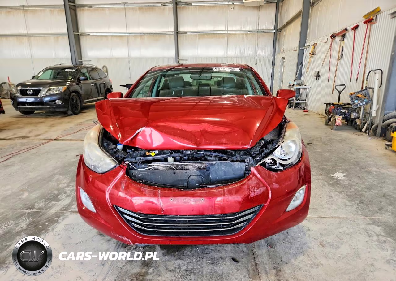 2012 Hyundai Elantra Limited VIN:KMHDH4AE7CU308884 - 5