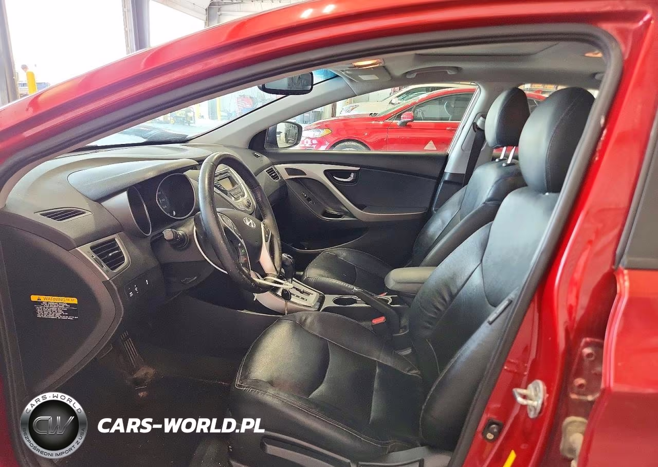 2012 Hyundai Elantra Limited VIN:KMHDH4AE7CU308884 - 7