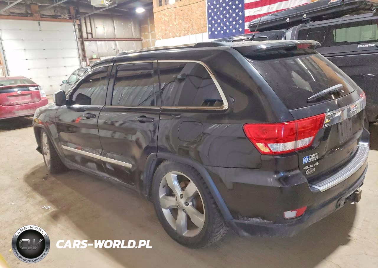 2012 Jeep Grand Cherokee Overland VIN:1C4RJFCG8CC315552 - 2