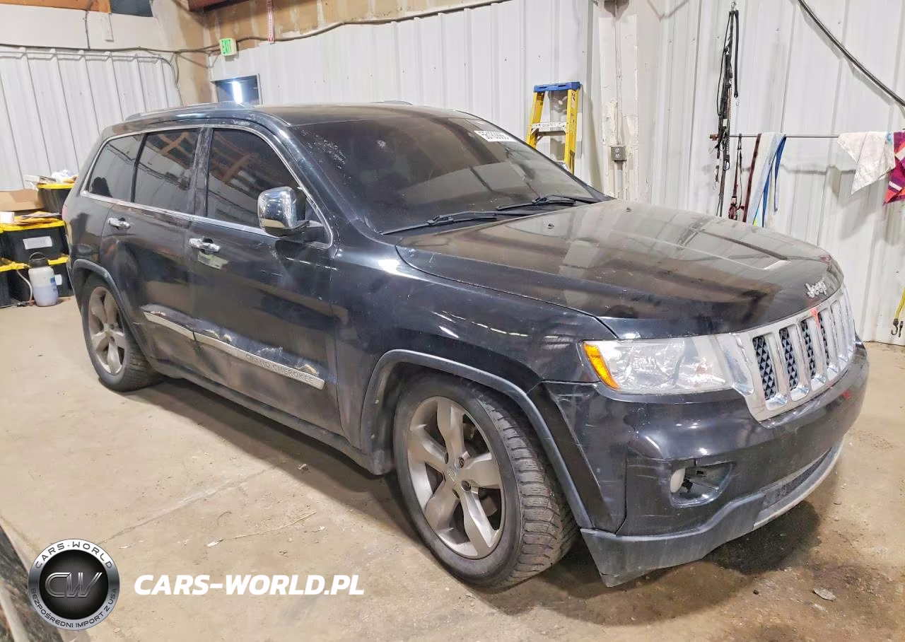 2012 Jeep Grand Cherokee Overland VIN:1C4RJFCG8CC315552 - 4