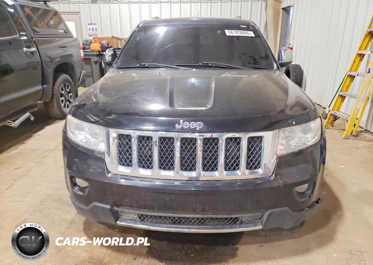 2012 Jeep Grand Cherokee Overland VIN:1C4RJFCG8CC315552 - 5