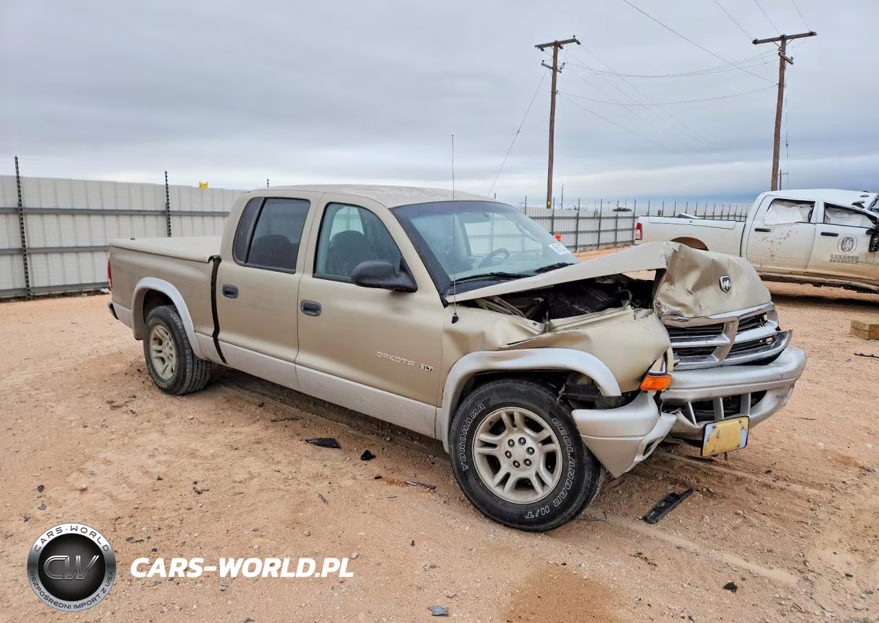 2002 Dodge Dakota Quad Slt VIN:1B7HL48X52S700963 - 4
