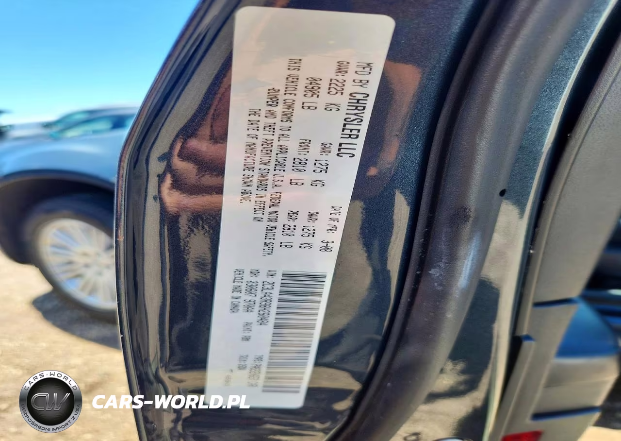 2008 Chrysler 300 Lx VIN:2C3LA43R98H260484 - 12
