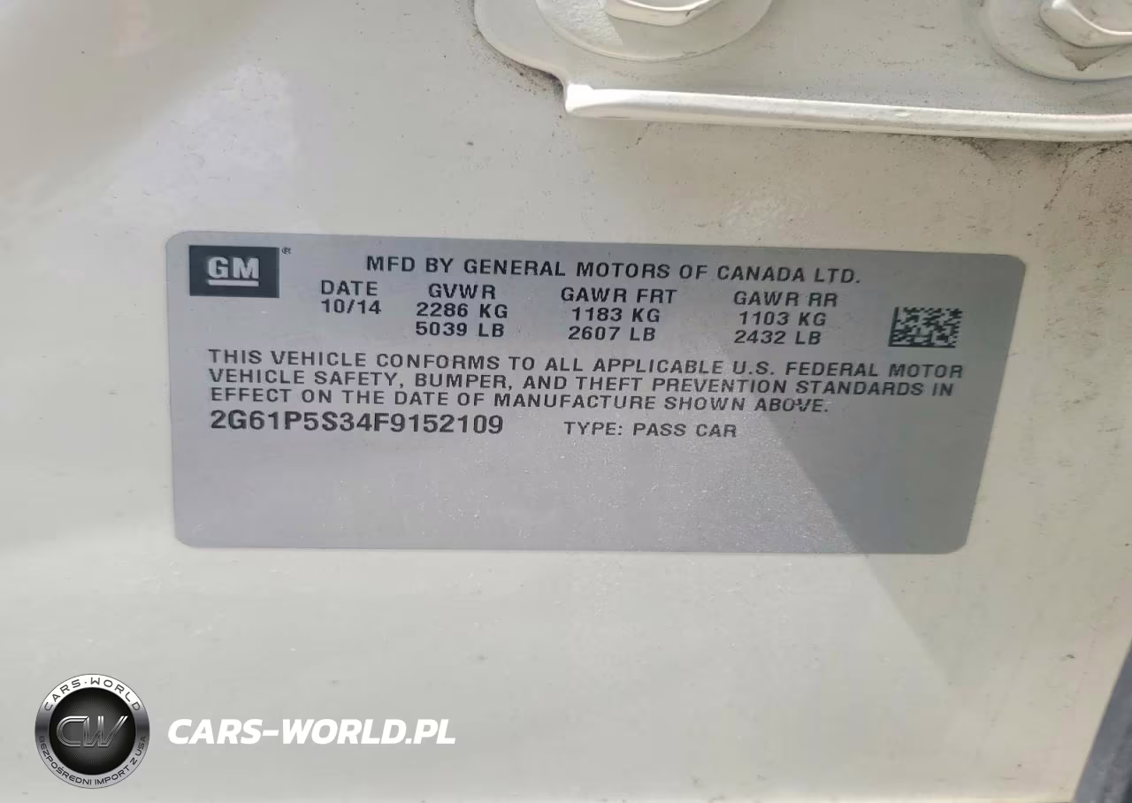 2015 Cadillac Xts Premium Collection VIN:2G61P5S34F9152109 - 12
