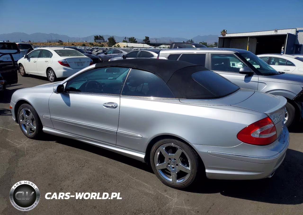 2005 Mercedes-Benz Clk 500 VIN:WDBTK75G55T042609 - 2