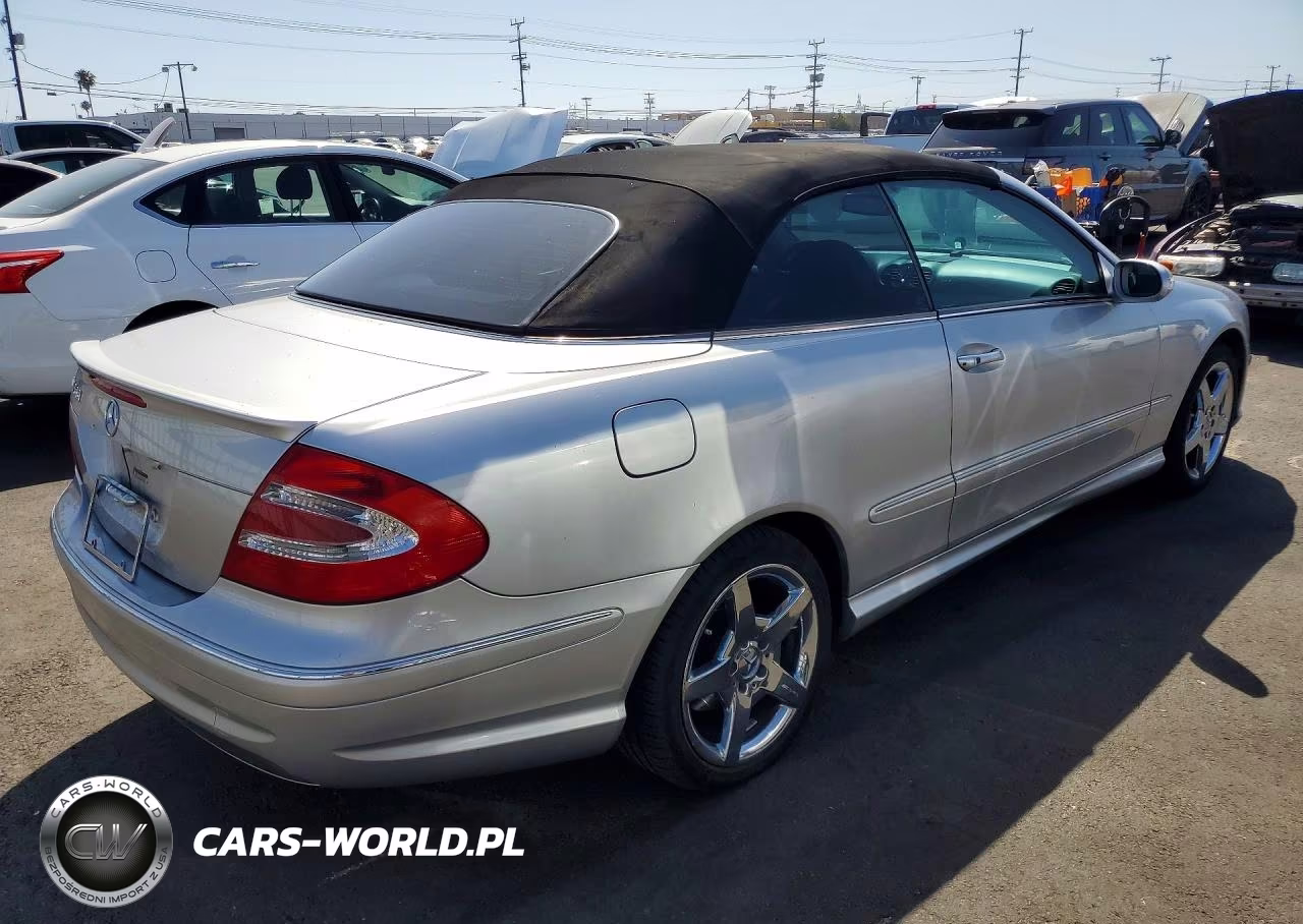 2005 Mercedes-Benz Clk 500 VIN:WDBTK75G55T042609 - 3