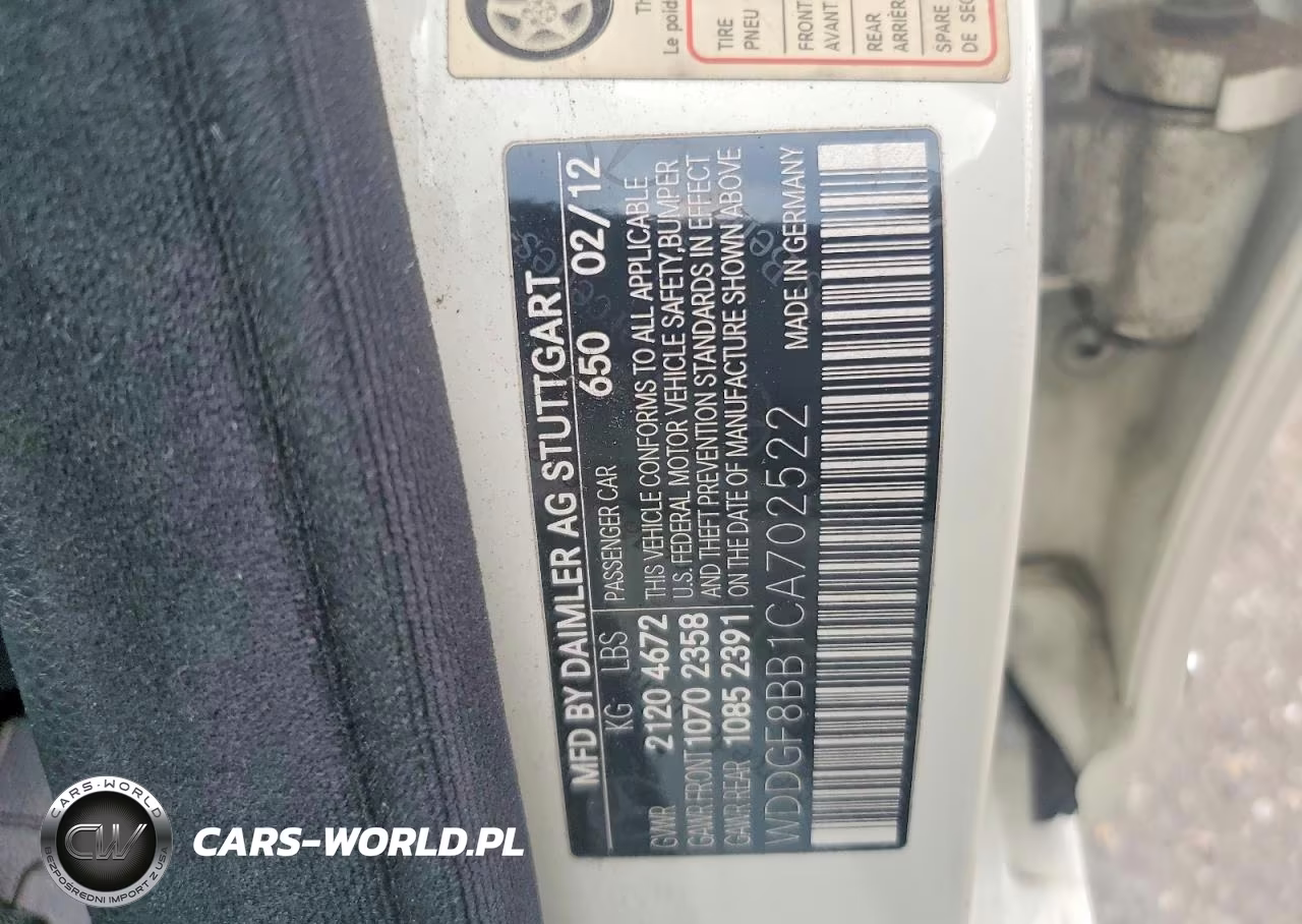 2012 Mercedes-Benz C 300 4Matic VIN:WDDGF8BB1CA702522 - 13