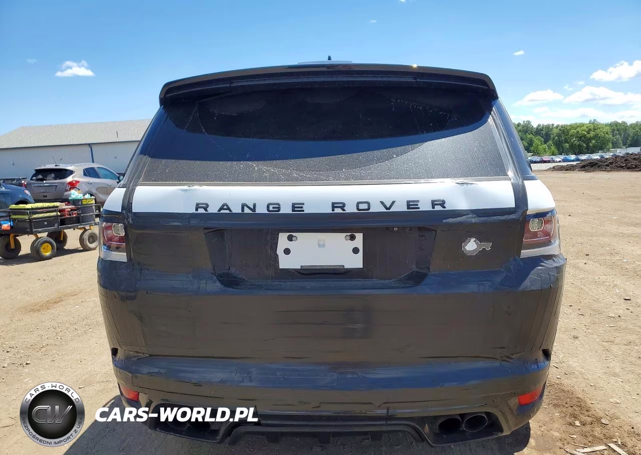 2017 Land Rover Range Rover Sport Svr VIN:SALWZ2FE4HA161528 - 6