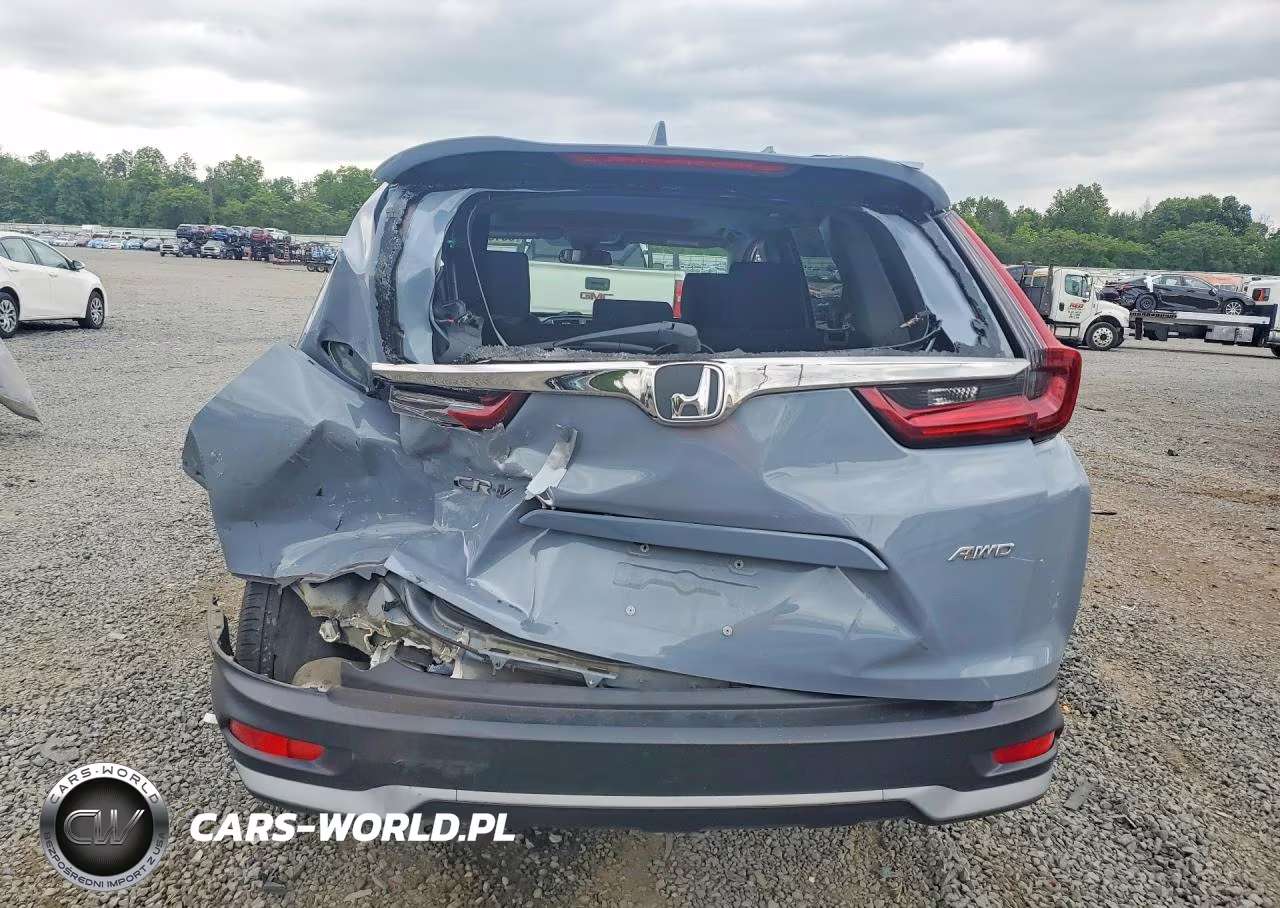 2022 Honda Cr-V Ex VIN:2HKRW2H59NH607378 - 6