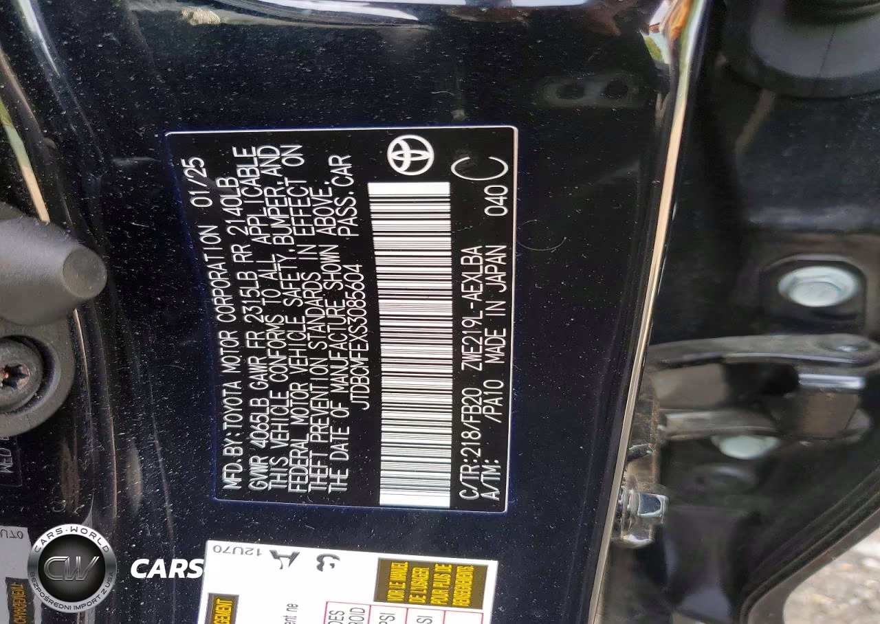 2025 Toyota Corolla Hybrid Le VIN:JTDBCMFEXS3085604 - 12