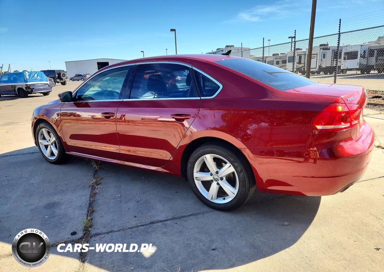 2015 Volkswagen Passat Se VIN:1VWBT7A34FC057632 - 2
