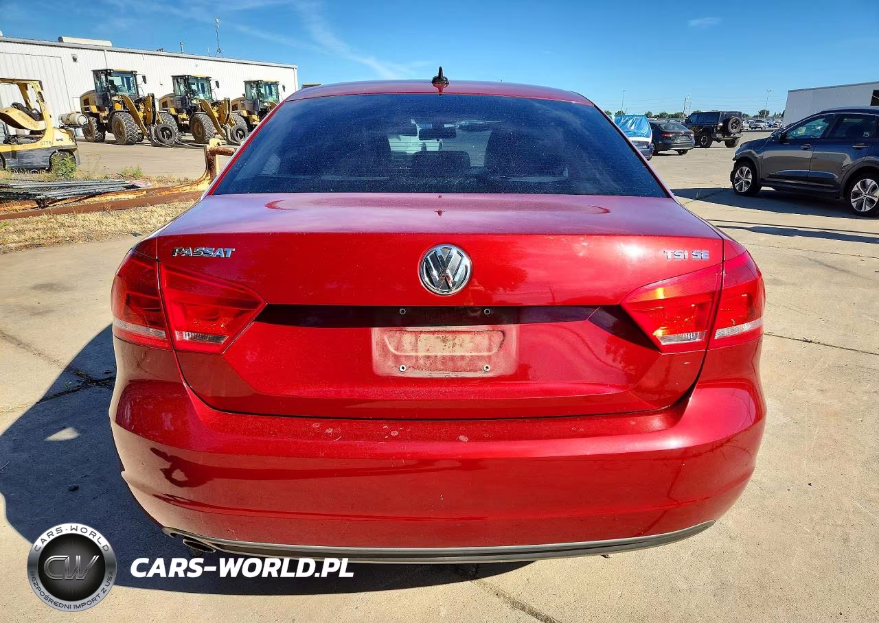 2015 Volkswagen Passat Se VIN:1VWBT7A34FC057632 - 6