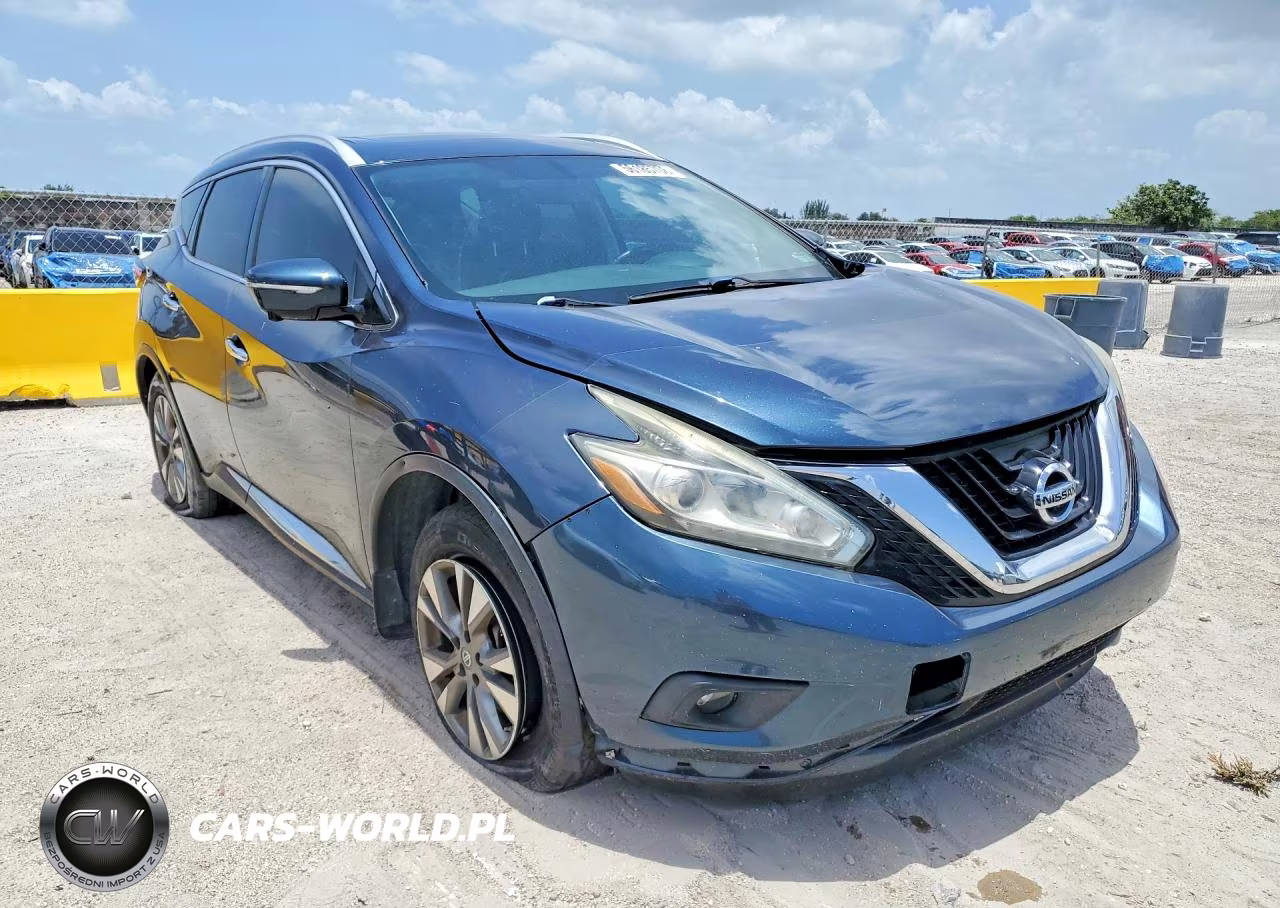 2015 Nissan Murano Sl VIN:5N1AZ2MG2FN234550 - 4