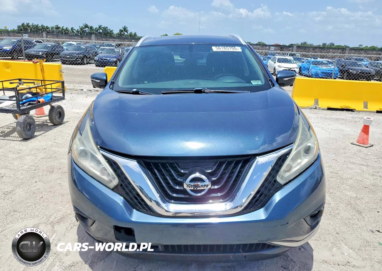 2015 Nissan Murano Sl VIN:5N1AZ2MG2FN234550 - 5