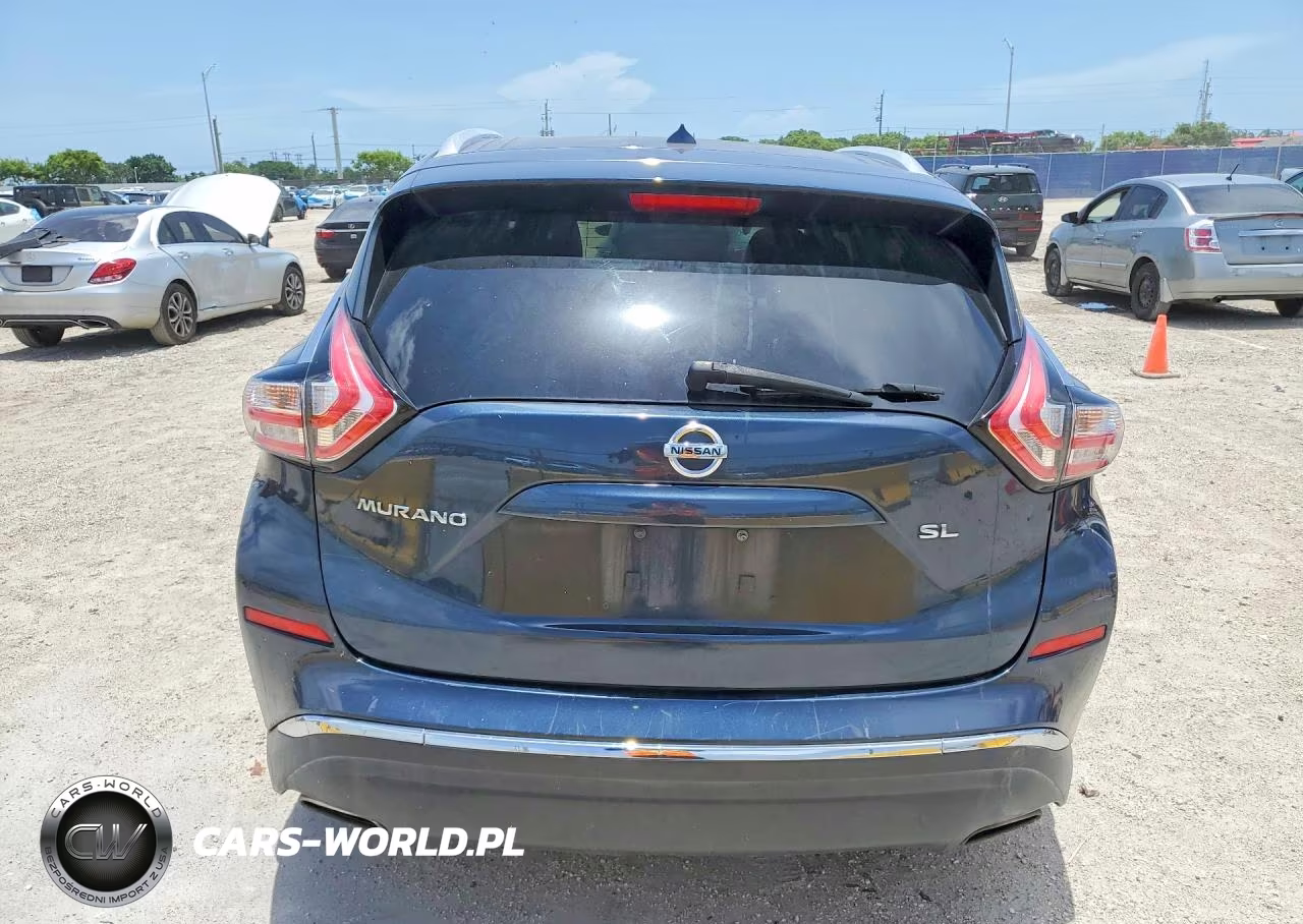 2015 Nissan Murano Sl VIN:5N1AZ2MG2FN234550 - 6