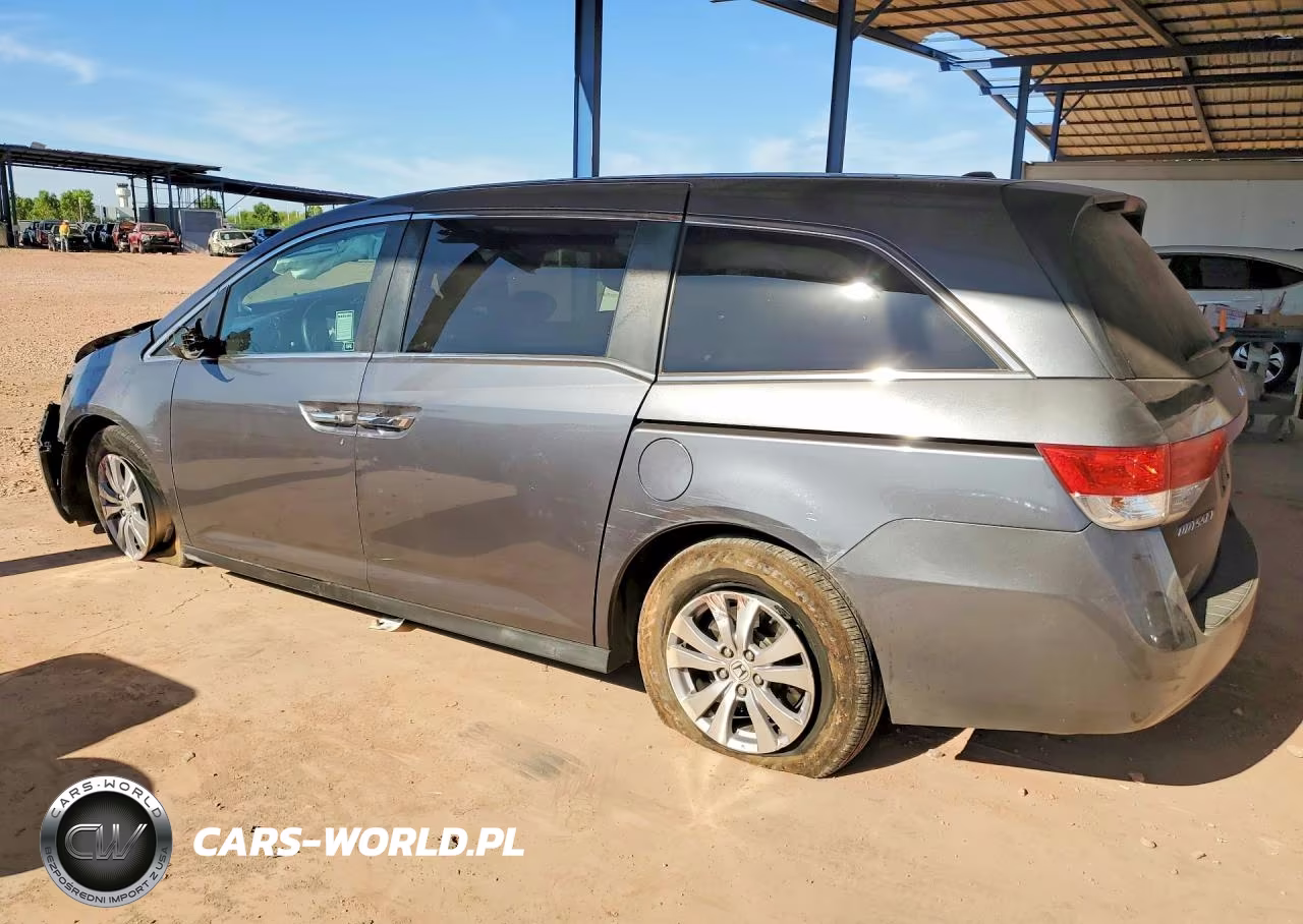 2017 Honda Odyssey Exl VIN:5FNRL5H63HB022186 - 2