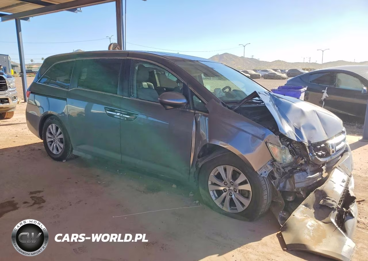 2017 Honda Odyssey Exl VIN:5FNRL5H63HB022186 - 4