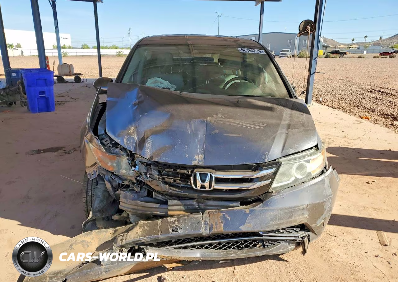 2017 Honda Odyssey Exl VIN:5FNRL5H63HB022186 - 5