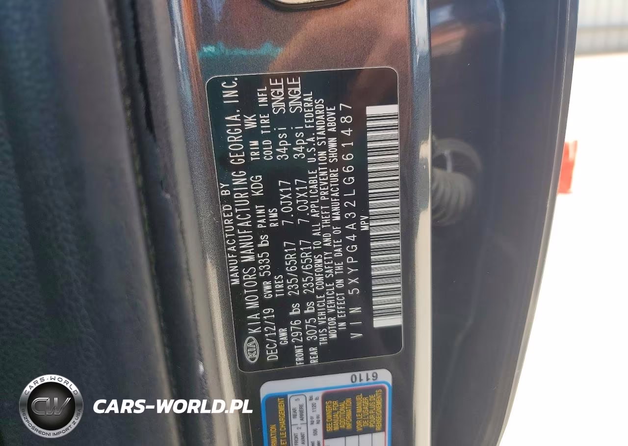 2020 Kia Sorento Lx VIN:5XYPG4A32LG661487 - 13