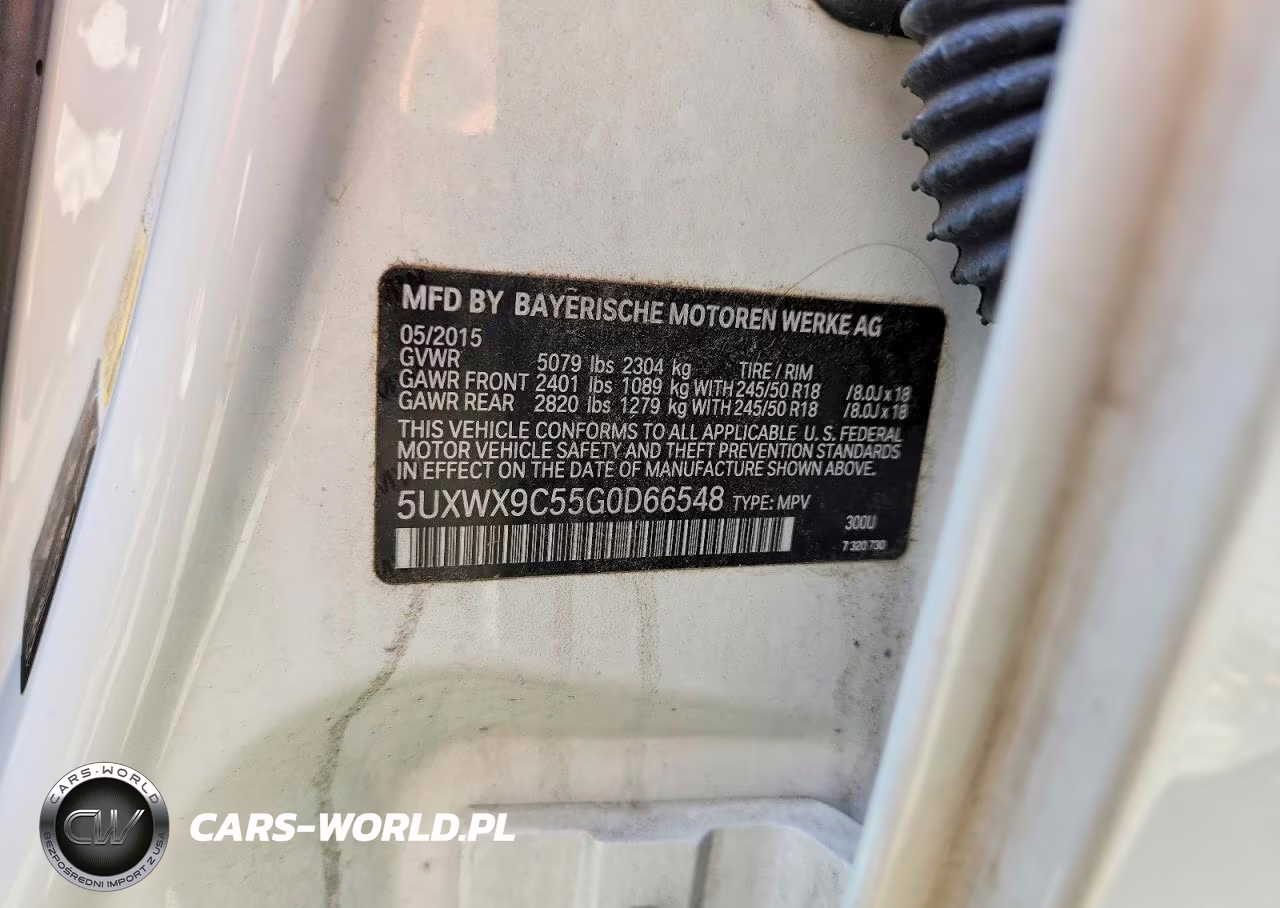2016 BMW X3 xDrive28I VIN:5UXWX9C55G0D66548 - 13