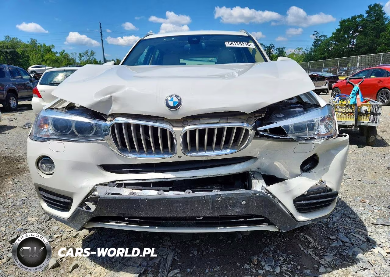 2016 BMW X3 xDrive28I VIN:5UXWX9C55G0D66548 - 5
